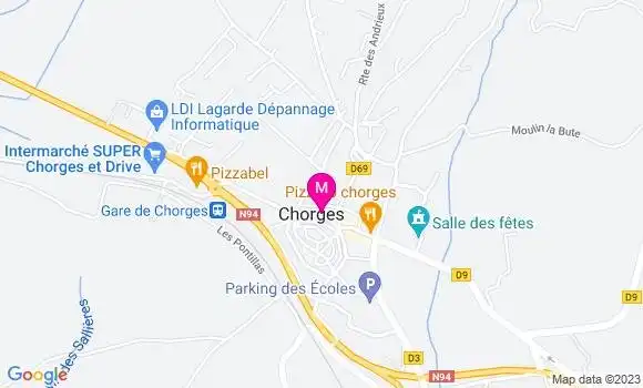 Localisation Dr Emma Vincent