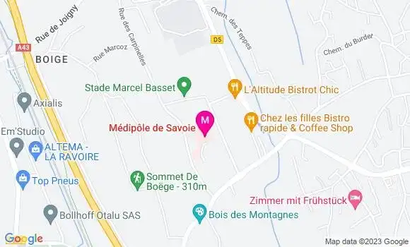 Localisation Dr Vincent Morin