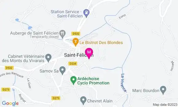 Localisation Dr Guillaume Claude