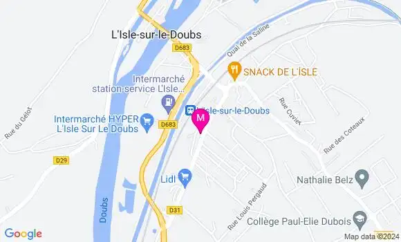 Localisation Dr Grégory Gaillard