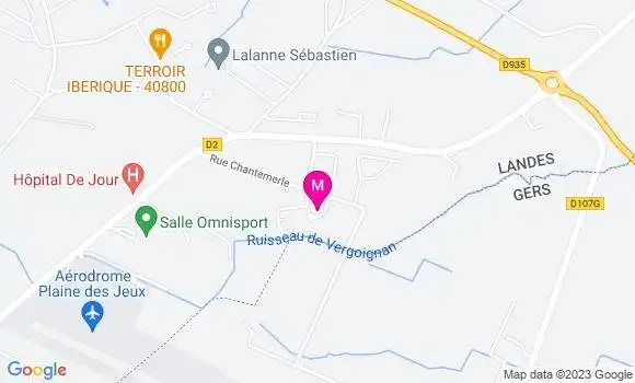 Localisation Dr Ahmed Krid