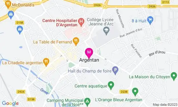 Localisation Dr Floriane Derouet