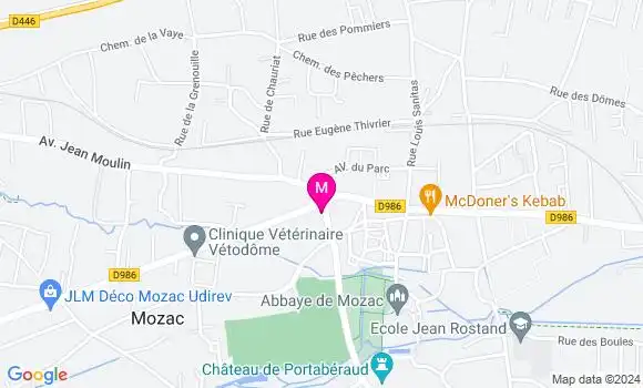 Localisation Dr Chloé Barel