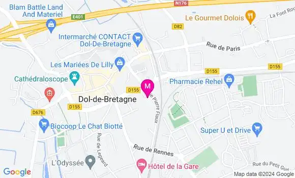Localisation Dr Jean Paul Morin