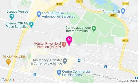 Localisation Dr Pascal Jehanno