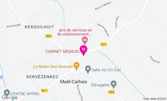 Localisation Dr Alexandre Nicot