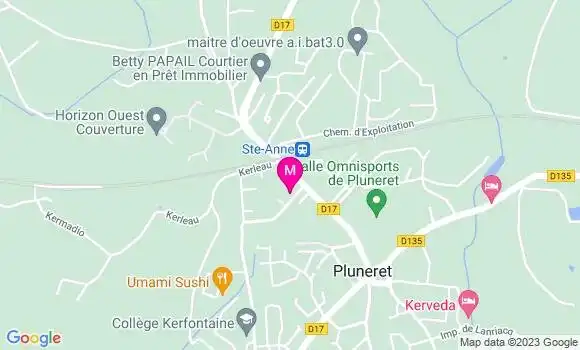 Localisation Dr Marion Lechevalier