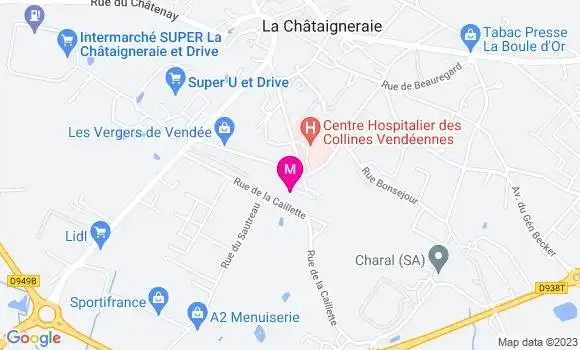 Localisation Dr Anaïs Thiery