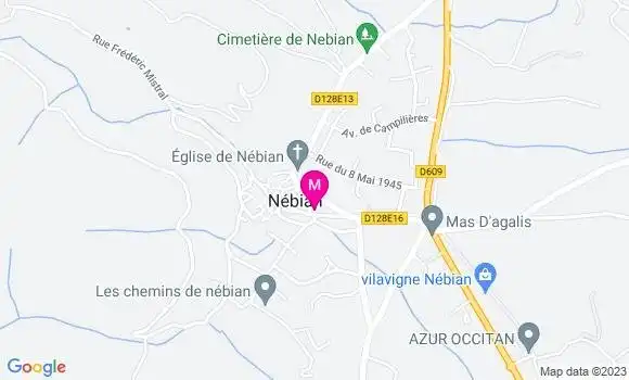 Localisation Dr Arnaud Bourdassol