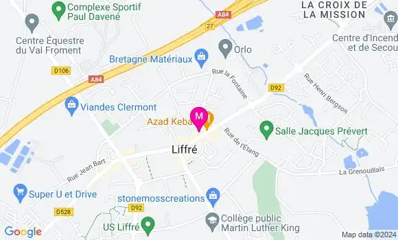 Localisation Dr Gautier Le Dafniet