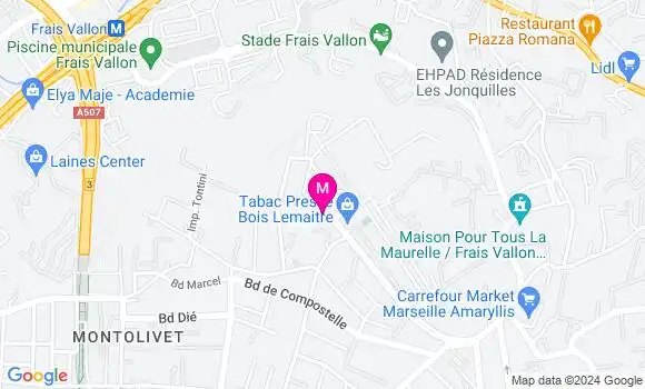 Localisation Dr Marion Bucciero Senior