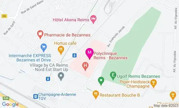 Localisation Dr Delphine Cohen