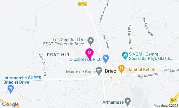 Localisation Dr Quentin Beauvillard