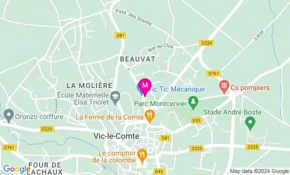 Localisation Dr Lucie Herbet