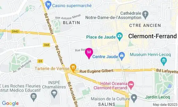 Localisation Dr Magali Decombas Marion