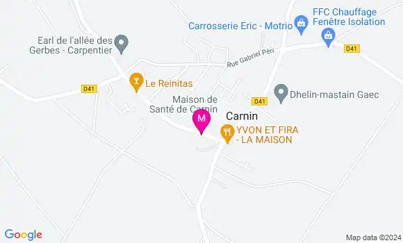 Localisation Dr Julie Marchand