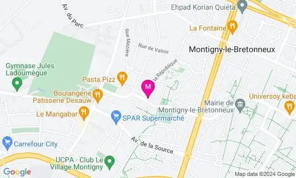 Localisation Dr Rebecca Moghaddam