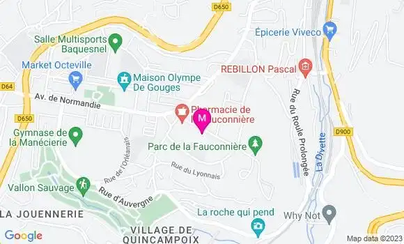 Localisation Dr Line Adelmand