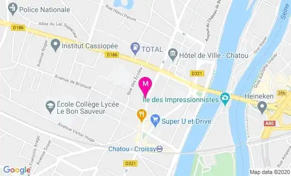 Localisation Dr Xavier Acquadro