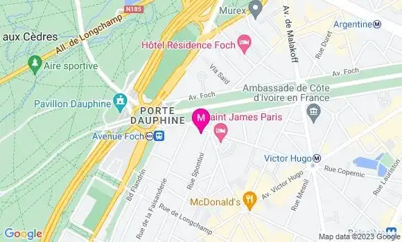 Localisation Dr Claude Aharoni