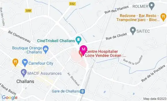 Localisation Dr Amine Dahou
