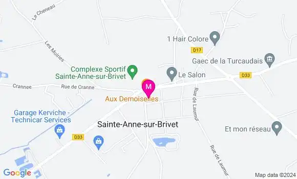 Localisation Dr Solène Guedon Blocquaux