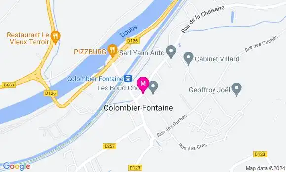 Localisation Dr Antoine Triboult