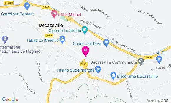 Localisation Dr Arnaud Teulieres