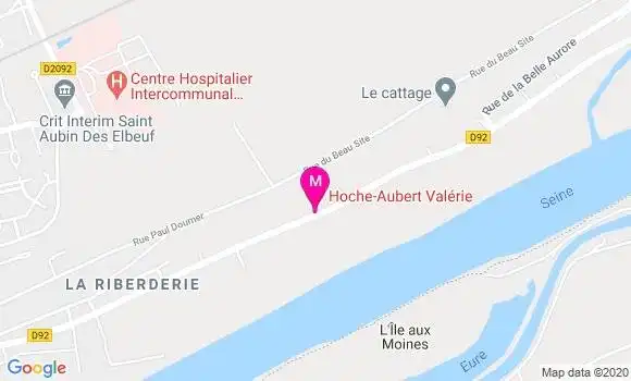 Localisation Dr Valérie Hoche Aubert