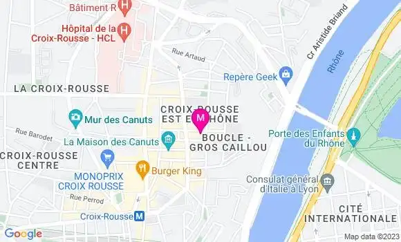 Localisation Dr Arnaud Poncon
