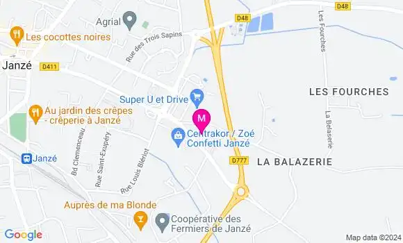 Localisation Dr Laure Daniel