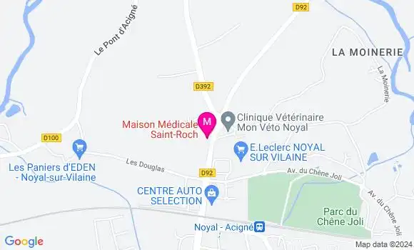 Localisation Dr Nolwenn Tremblay