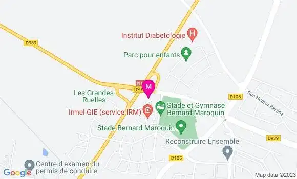 Localisation Dr Mohammed Nabil Bousetta