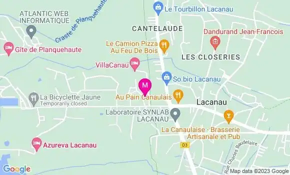 Localisation Dr Laura Chamayou