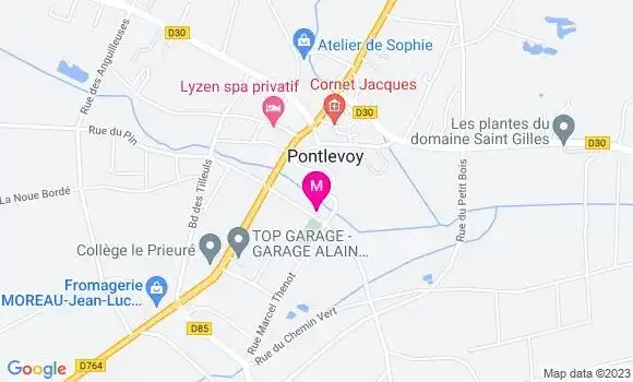 Localisation Dr Cassien Gauthier