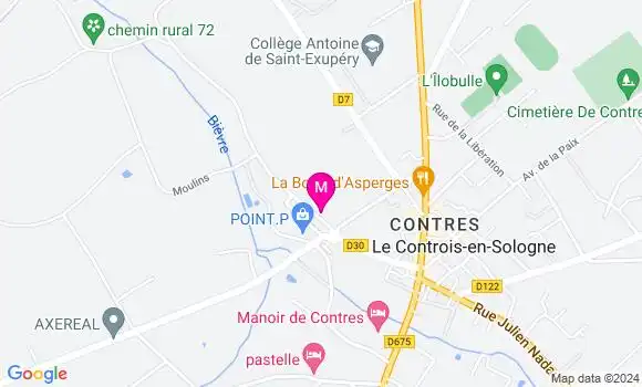 Localisation Dr Aude Pailloux