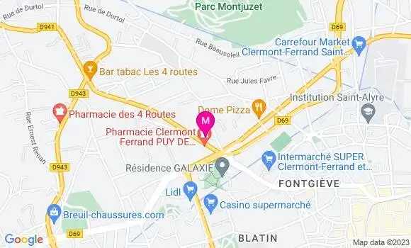 Localisation Dr Julie Batol