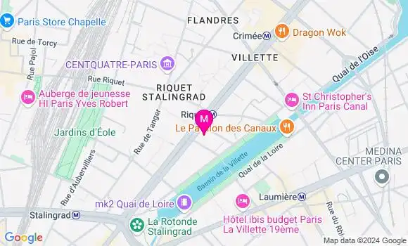 Localisation Dr Claire Briau