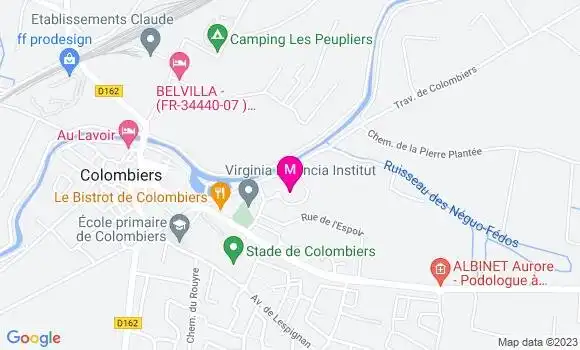 Localisation Dr Joaquin Mercado