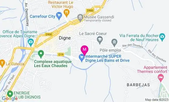Localisation Dr Didier Seban