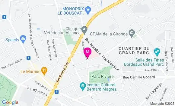 Localisation Dr Amandine Jubert