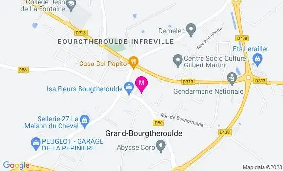 Localisation Dr Sandrine Cousin