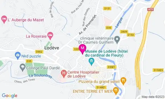 Localisation Dr Elodie Legros