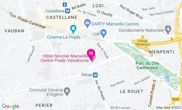 Localisation Dr Pascale David