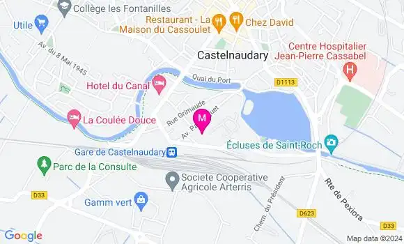 Localisation Dr Nicolas Feres Beral