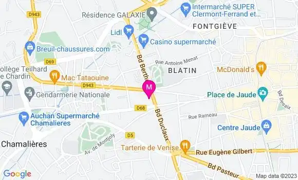Localisation Dr Hugues Magne