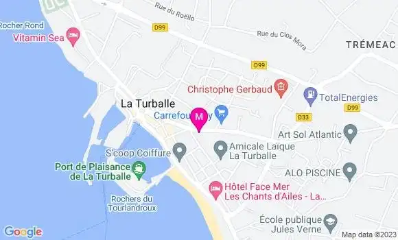 Localisation Dr Benoit Ganier