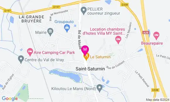 Localisation Dr Laure Sabatte