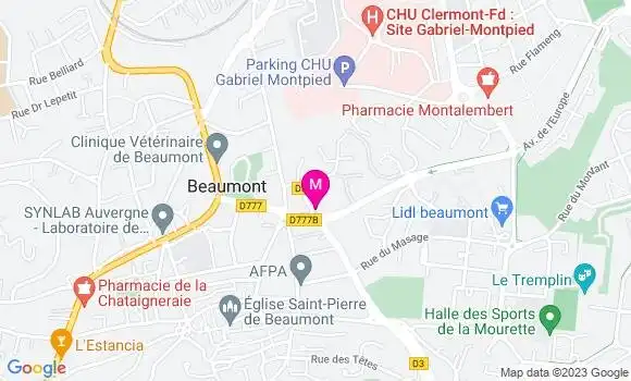 Localisation Dr Bérengère Connan
