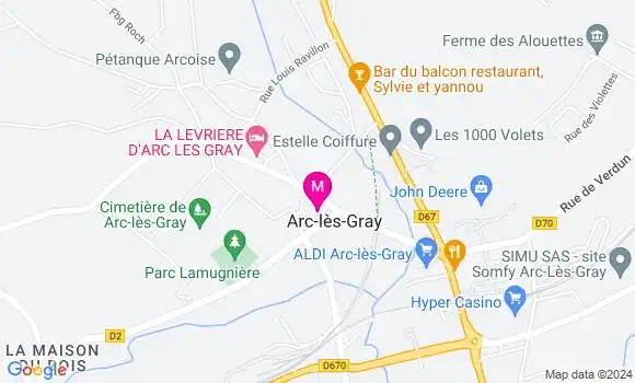 Localisation Dr Jean Roch Huet